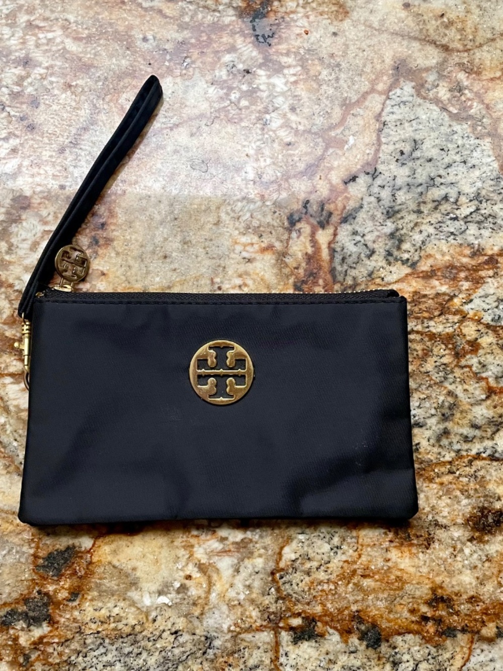 Tory Burch Black Stain Wristlet Wallet, NWOT